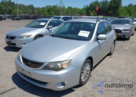 2008 Subaru Impreza 2.5I из США, поврежденный, VIN JF1GH61648H823966